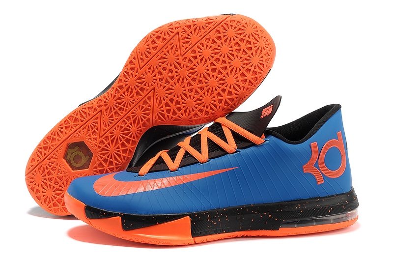 Nike Zoom KD 6 (VI) Black/Blue/Orange