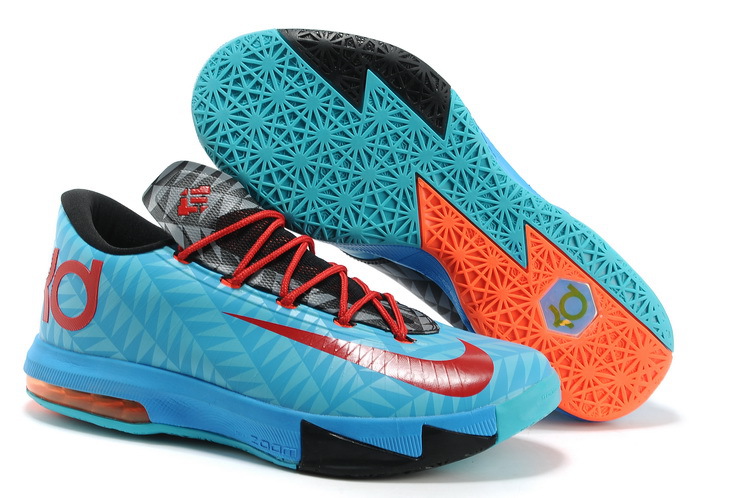 Nike Zoom KD 6 (VI) Blue/Red/Orange