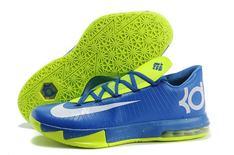 Nike Zoom KD 6 (VI) Blue/Volt/White